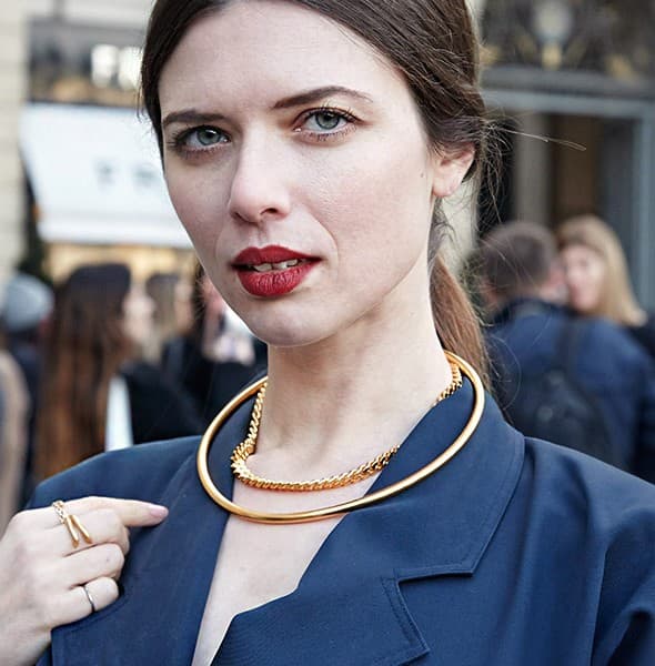 Paris-Fashion-week-AW14-street-style-adorn-jewellery-blog-gold-choker